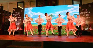 জমকালো আয়োজনে ঢাকায় রাশিয়ার বিজয় দিবস উদযাপন